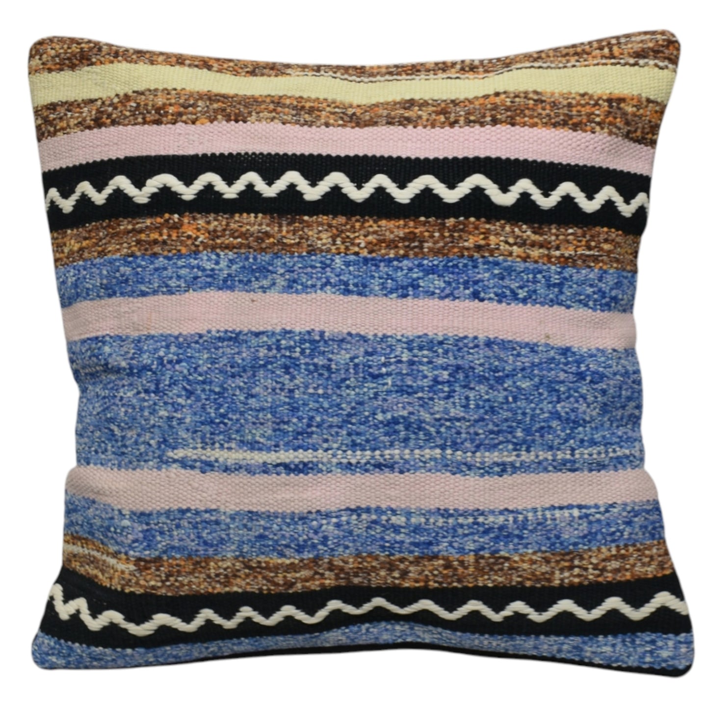 Kilim Antik El Dokuma Dekoratif Kilim Kırlent Yastık Kılıfı 1159 - Yeni - Çok Renkli