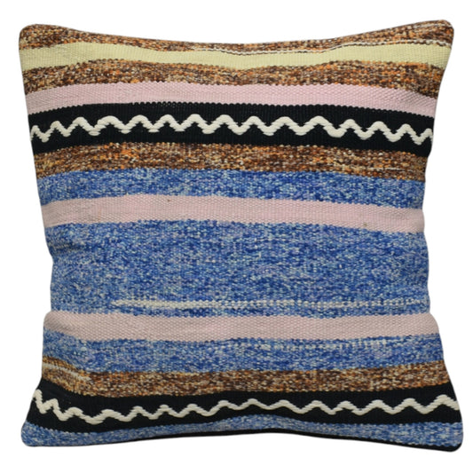 Kilim Antik El Dokuma Dekoratif Kilim Kırlent Yastık Kılıfı 1159 - Yeni - Çok Renkli