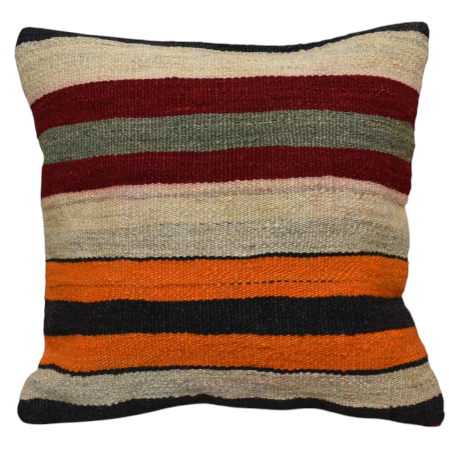 Kilim Antik El Dokuma Dekoratif Kilim Kırlent Yastık Kılıfı 1161 - Yeni - Çok Renkli