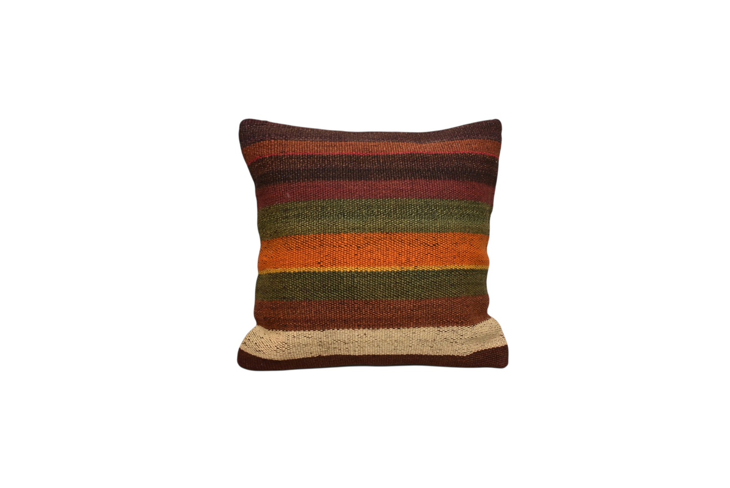 Kilim Antik El Dokuma Dekoratif Kilim Kırlent Yastık Kılıfı 1165 - Yeni - Çok Renkli