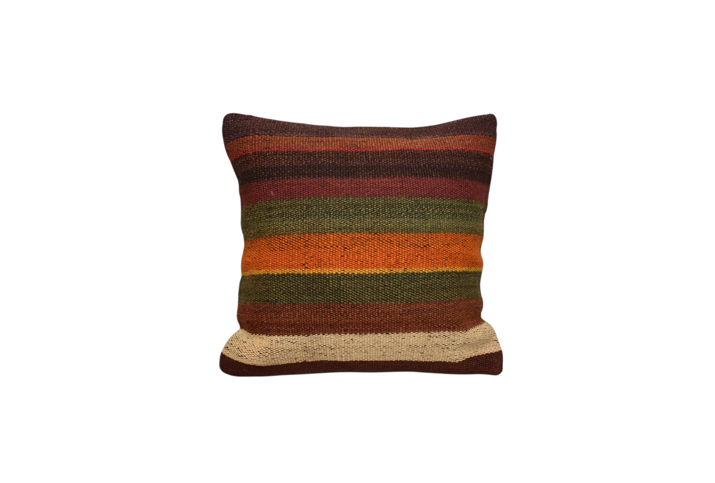 Kilim Antik El Dokuma Dekoratif Kilim Kırlent Yastık Kılıfı 1165 - Yeni - Çok Renkli