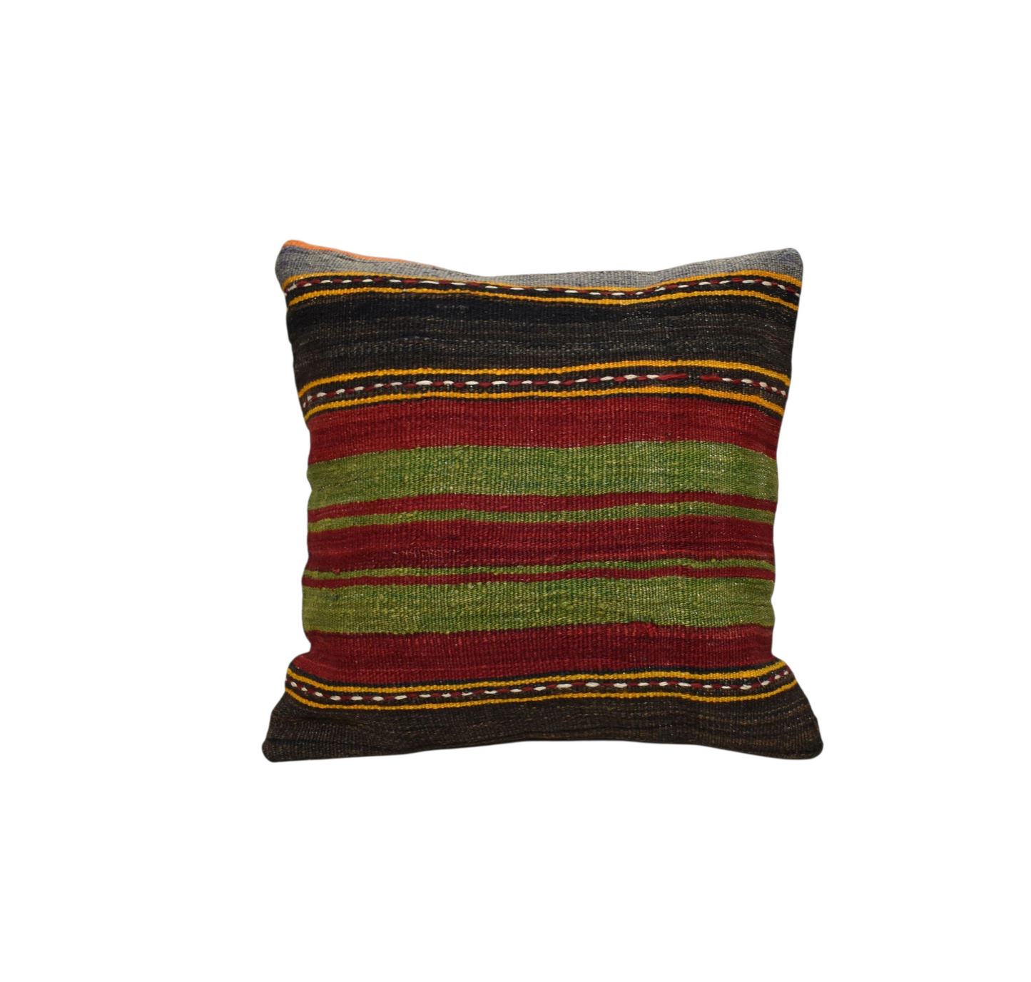 Kilim Antik El Dokuma Dekoratif Kilim Kırlent Yastık Kılıfı 1166 - Yeni - Çok Renkli