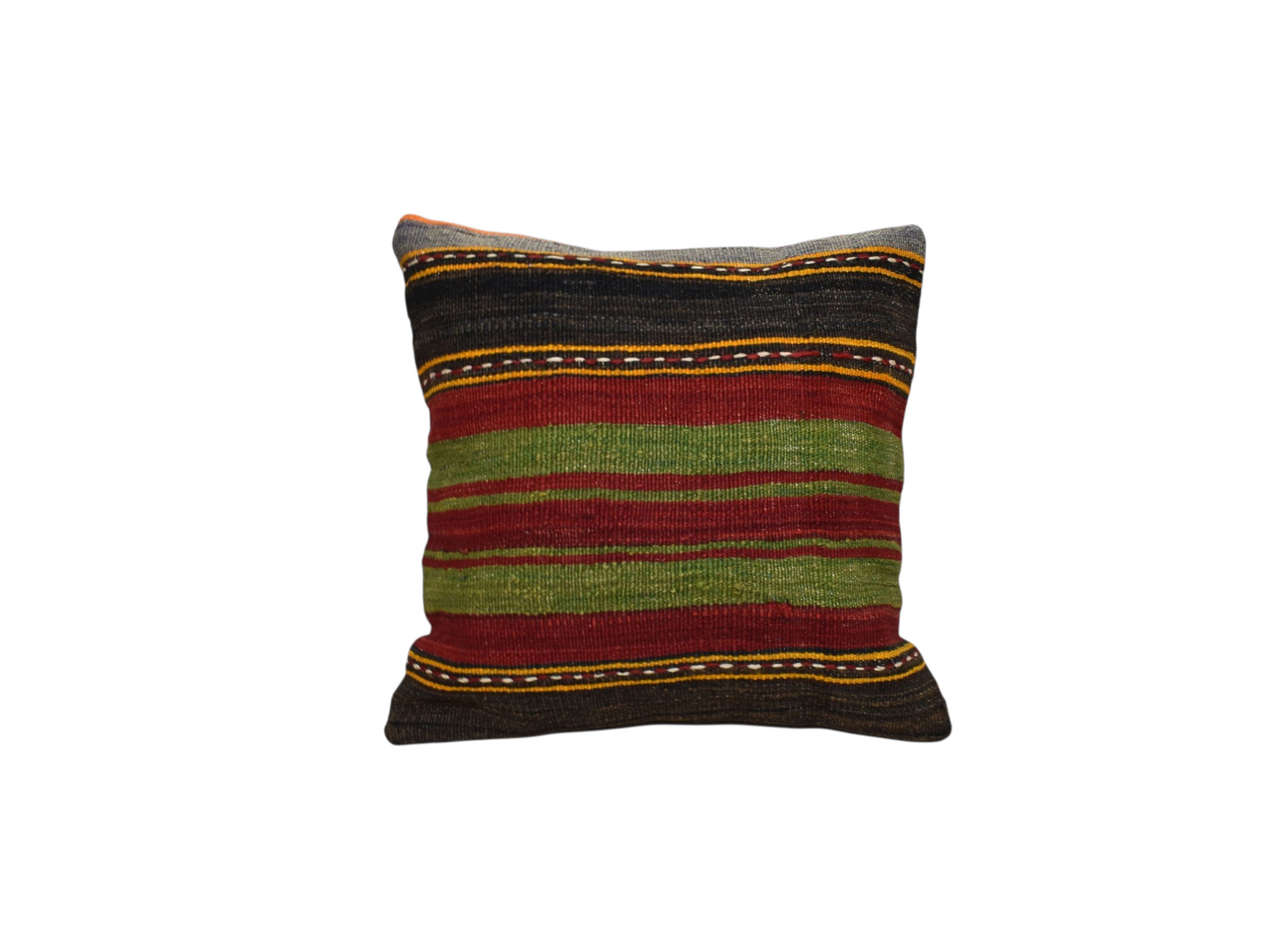Kilim Antik El Dokuma Dekoratif Kilim Kırlent Yastık Kılıfı 1166 - Yeni - Çok Renkli
