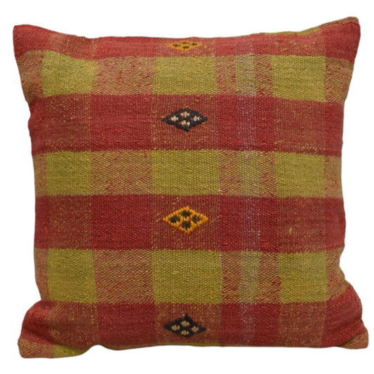 Kilim Antik El Dokuma Dekoratif Kilim Kırlent Yastık Kılıfı 1167 - Yeni - Çok Renkli
