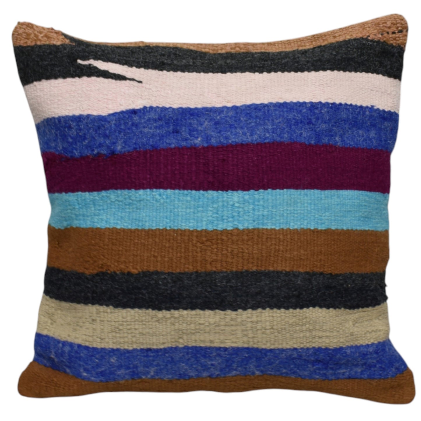 Kilim Antik El Dokuma Dekoratif Kilim Kırlent Yastık Kılıfı 1170 - Yeni - Çok Renkli