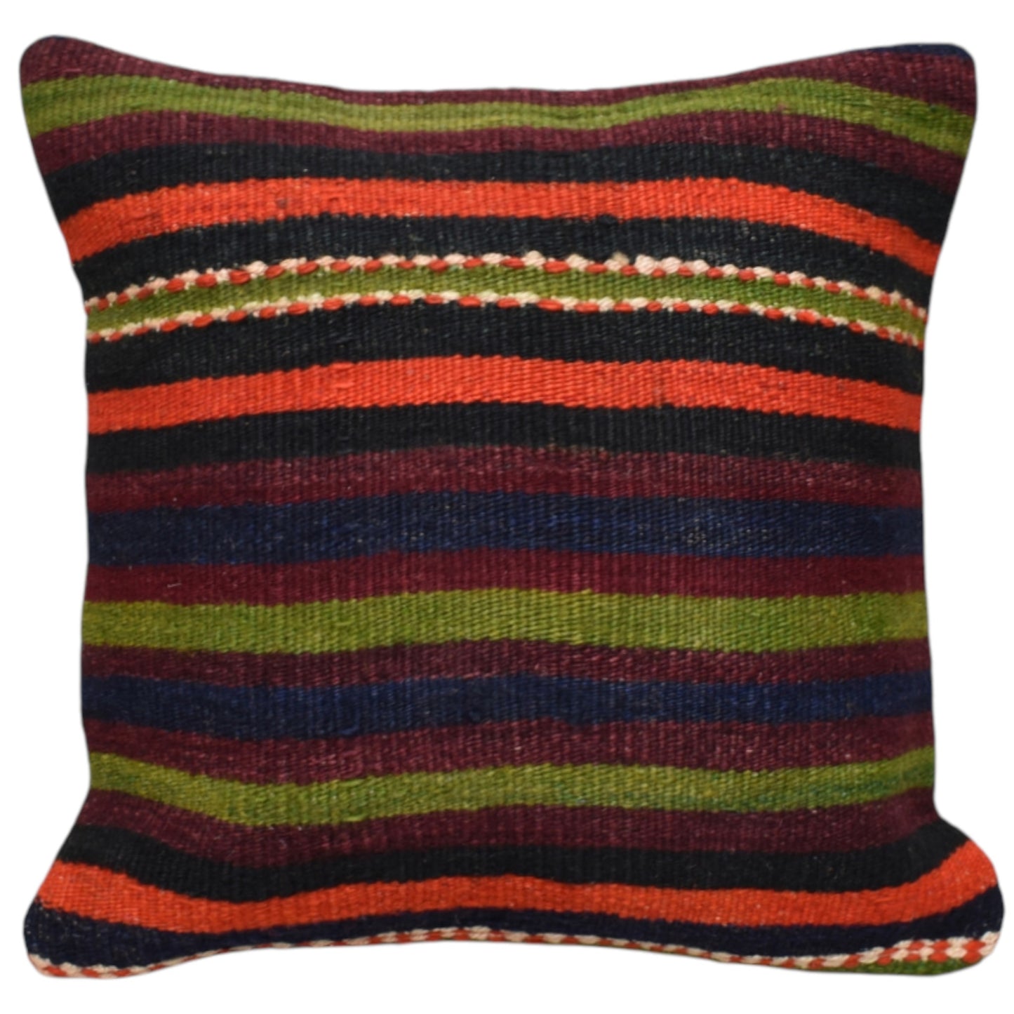 Kilim Antik El Dokuma Dekoratif Kilim Kırlent Yastık Kılıfı 1172 - Yeni - Çok Renkli