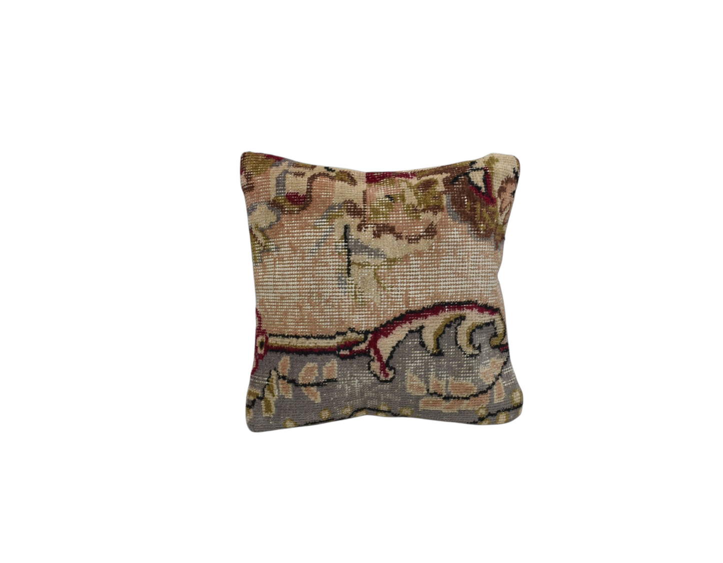 Kilim Antik El Dokuma Dekoratif Halı Kırlent Yastık Kılıfı 1178 - Vintage - Çok Renkli