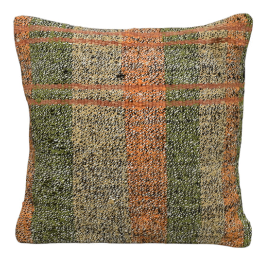 Kilim Antik El Dokuma Dekoratif Kilim Kırlent Yastık Kılıfı 1184 - Yeni - Çok Renkli