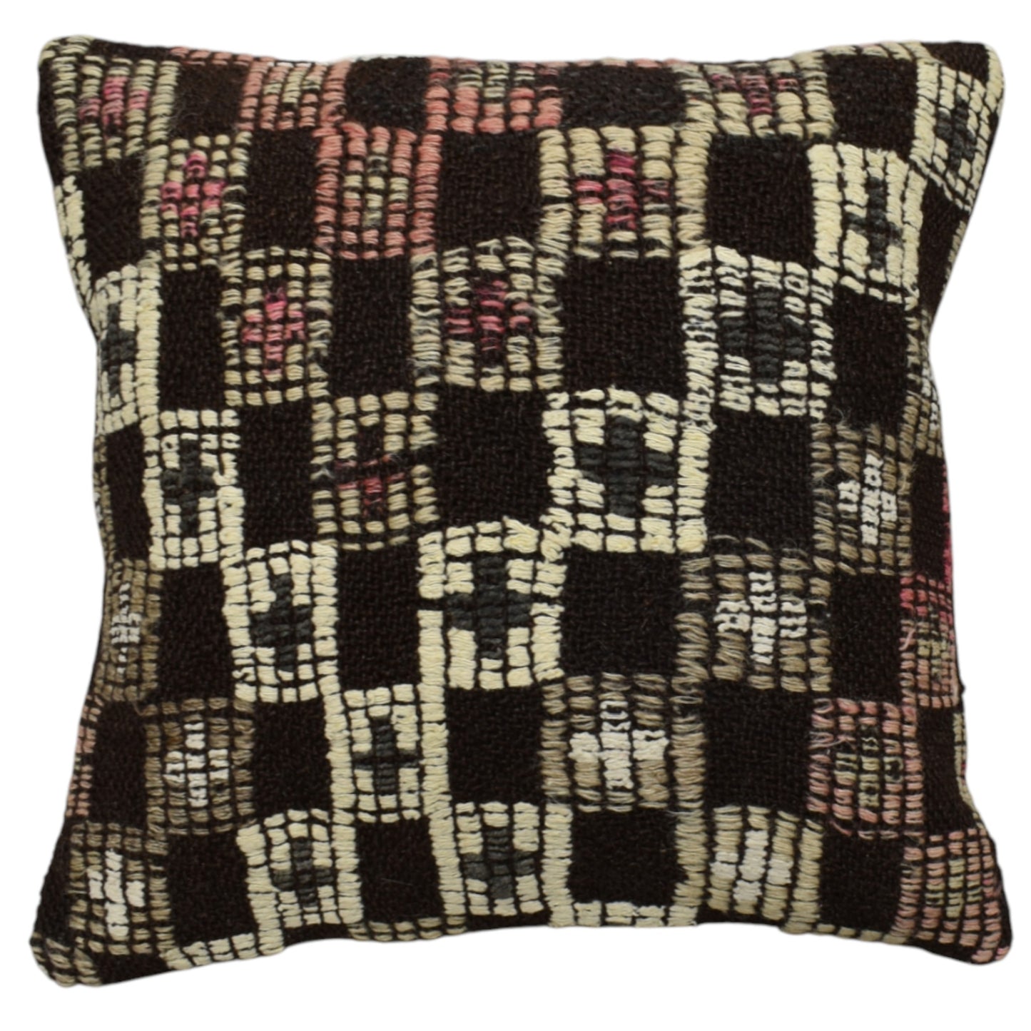 Kilim Antik El Dokuma Dekoratif Kilim Kırlent Yastık Kılıfı 1188 - Yeni - Çok Renkli