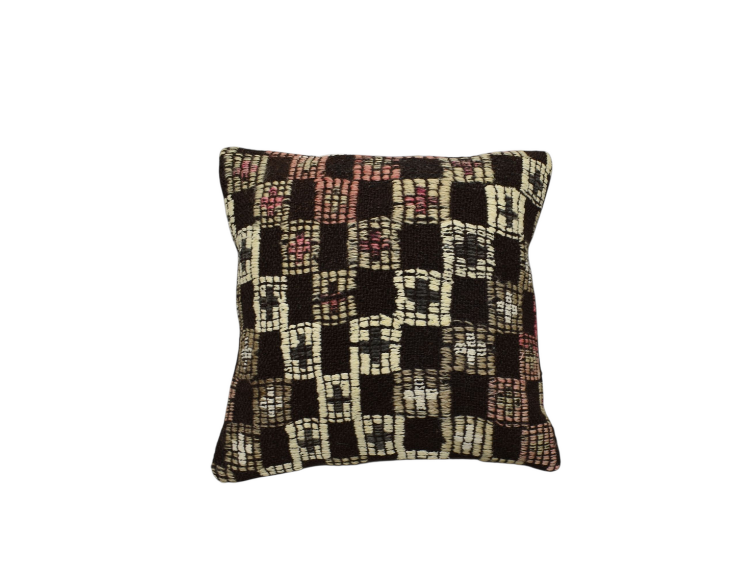 Kilim Antik El Dokuma Dekoratif Kilim Kırlent Yastık Kılıfı 1188 - Yeni - Çok Renkli