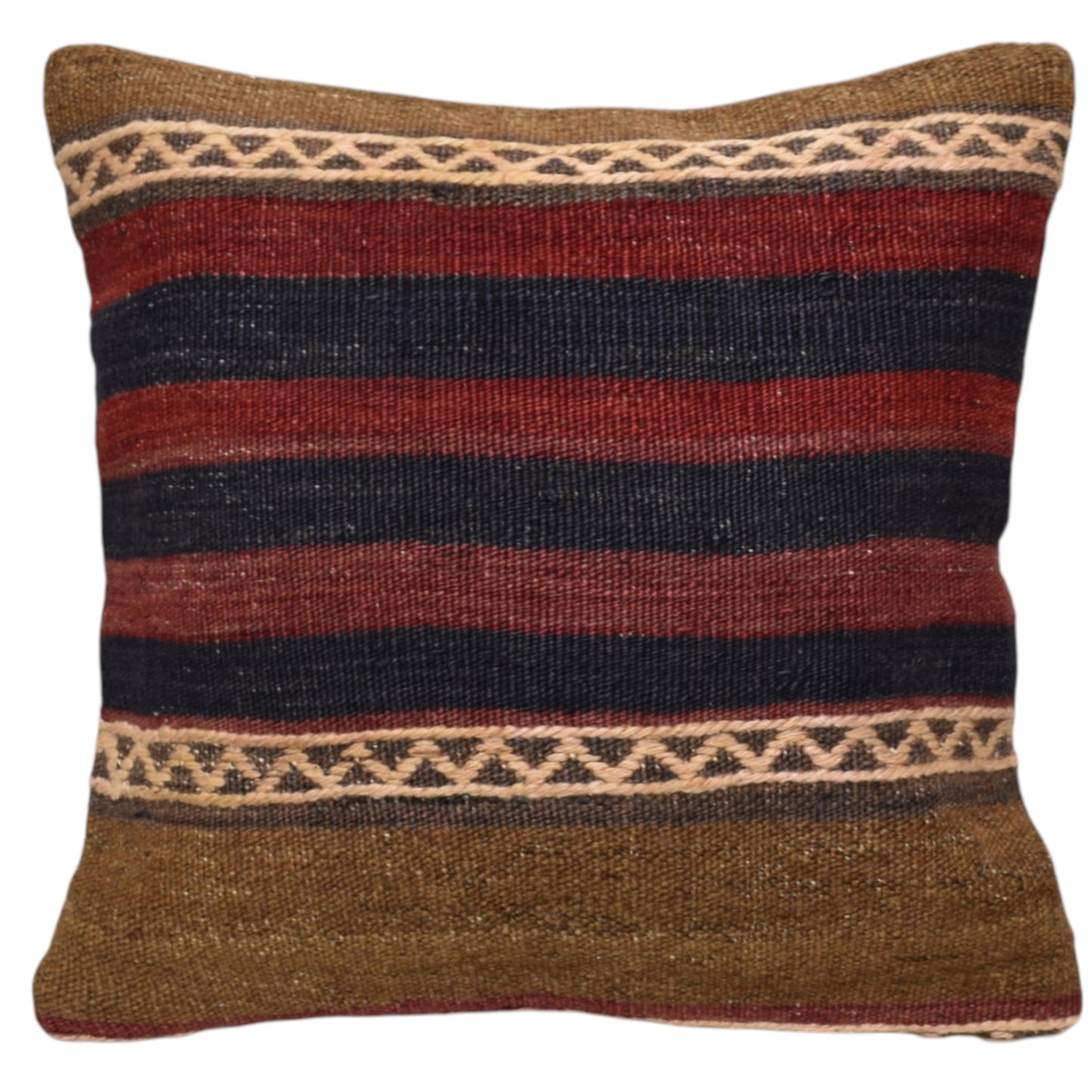 Kilim Antik El Dokuma Dekoratif Kilim Kırlent Yastık Kılıfı 1189 - Yeni - Çok Renkli