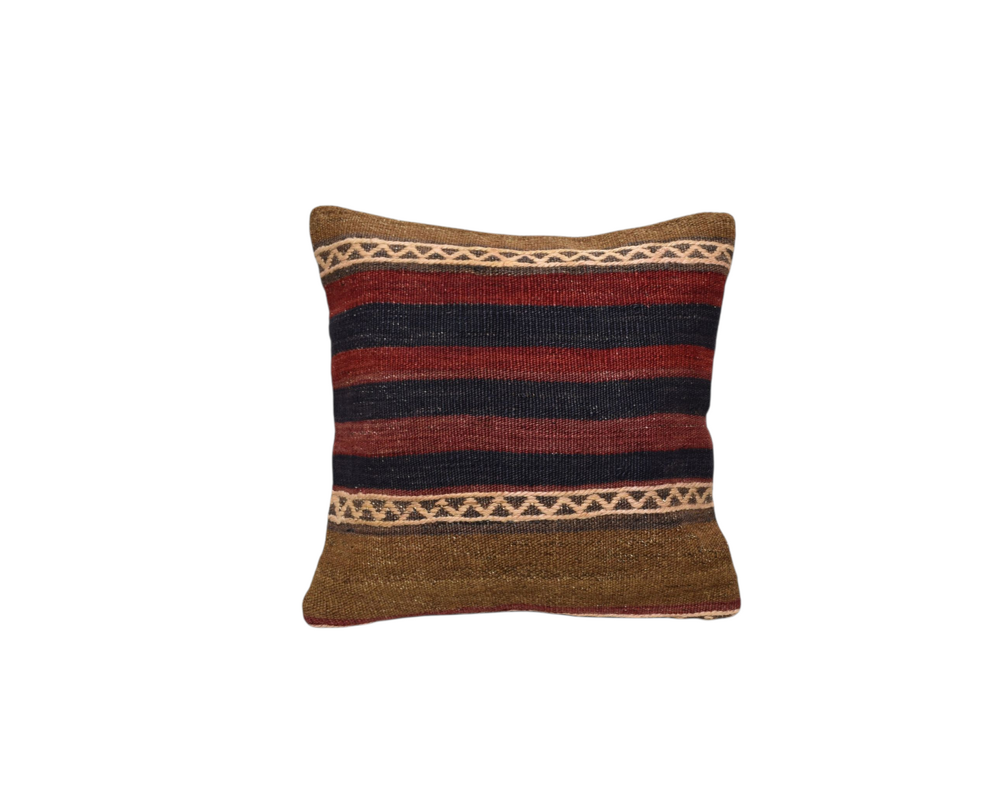Kilim Antik El Dokuma Dekoratif Kilim Kırlent Yastık Kılıfı 1189 - Yeni - Çok Renkli