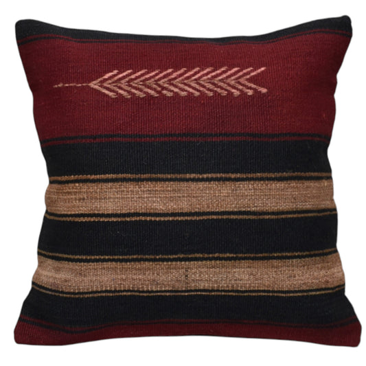 Kilim Antik El Dokuma Dekoratif Kilim Kırlent Yastık Kılıfı 1199 - Yeni - Çok Renkli