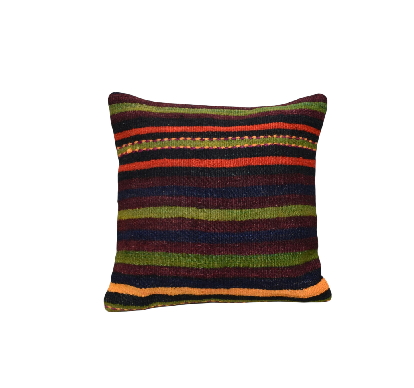 Kilim Antik El Dokuma Dekoratif Kilim Kırlent Yastık Kılıfı 1202 - Yeni - Çok Renkli