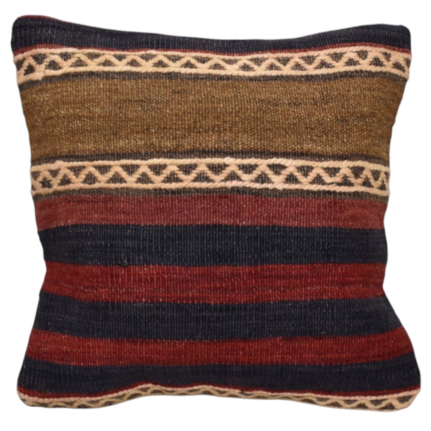 Kilim Antik El Dokuma Dekoratif Kilim Kırlent Yastık Kılıfı 1203 - Yeni - Çok Renkli