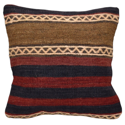 Kilim Antik El Dokuma Dekoratif Kilim Kırlent Yastık Kılıfı 1203 - Yeni - Çok Renkli