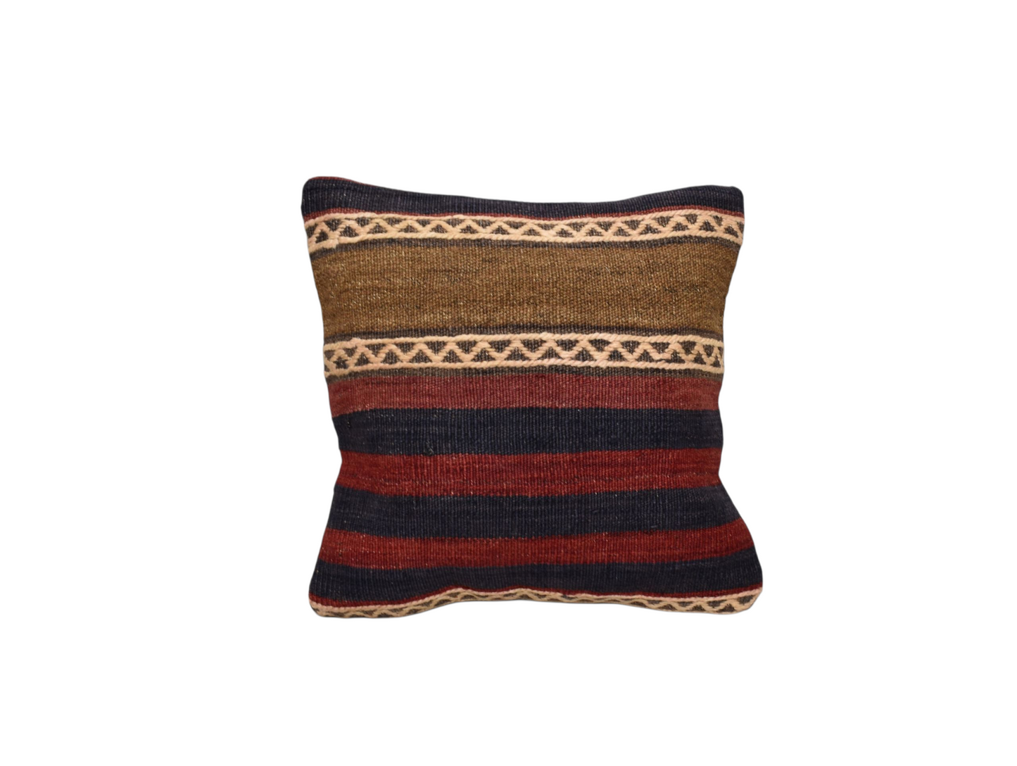 Kilim Antik El Dokuma Dekoratif Kilim Kırlent Yastık Kılıfı 1203 - Yeni - Çok Renkli