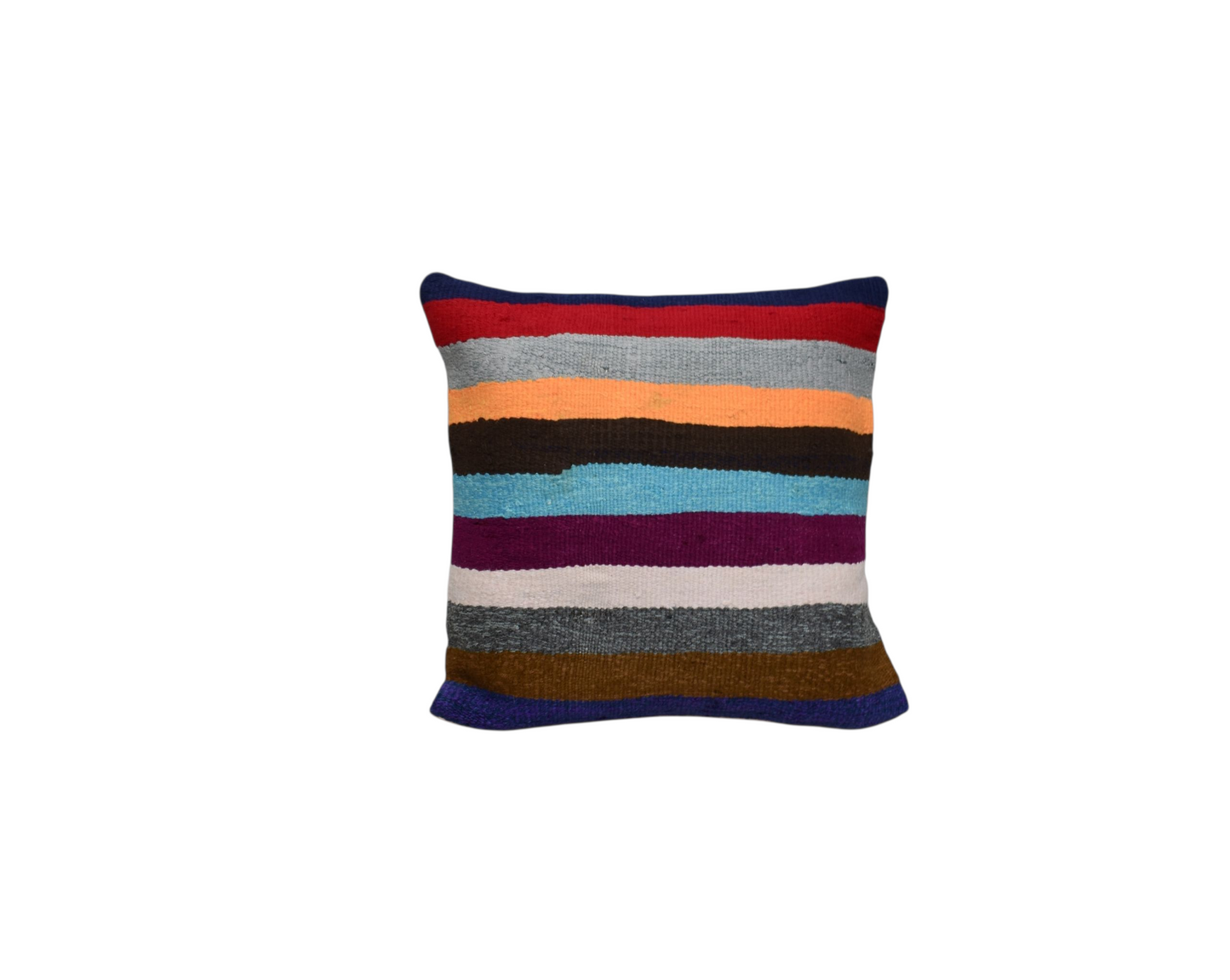 Kilim Antik El Dokuma Dekoratif Kilim Kırlent Yastık Kılıfı 1206 - Yeni - Çok Renkli