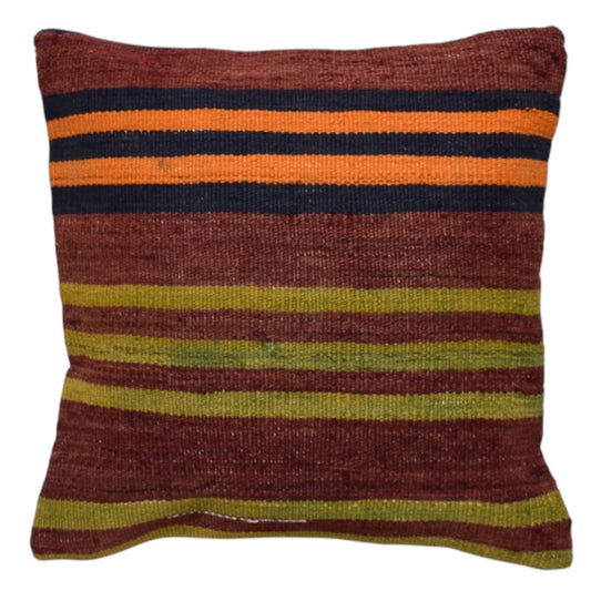 Kilim Antik El Dokuma Dekoratif Kilim Kırlent Yastık Kılıfı 1207 - Yeni - Çok Renkli