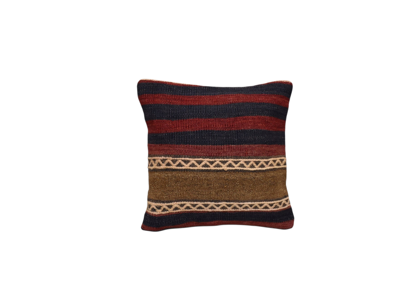 Kilim Antik El Dokuma Dekoratif Kilim Kırlent Yastık Kılıfı 1211 - Yeni - Çok Renkli