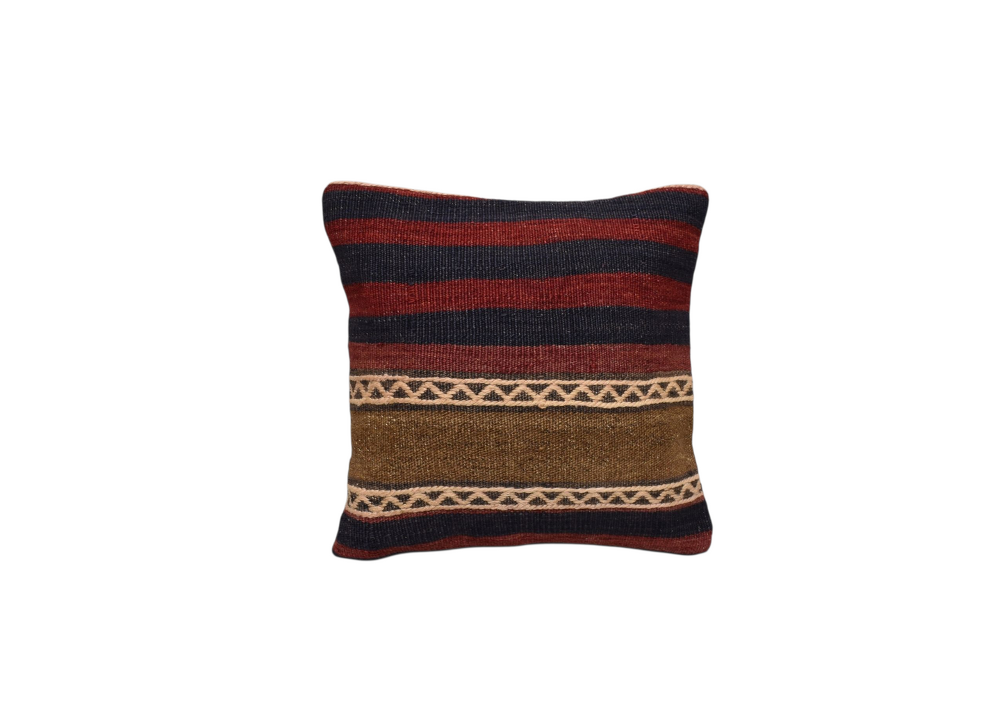 Kilim Antik El Dokuma Dekoratif Kilim Kırlent Yastık Kılıfı 1211 - Yeni - Çok Renkli