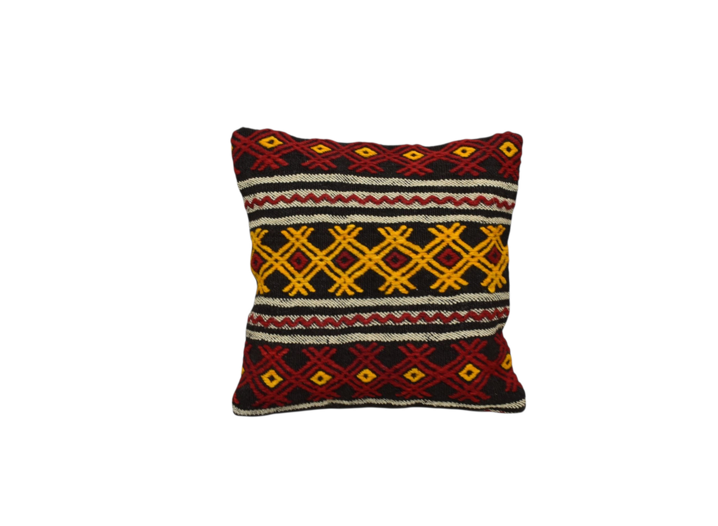 Kilim Antik El Dokuma Dekoratif Kilim Kırlent Yastık Kılıfı 1212 - Yeni - Çok Renkli