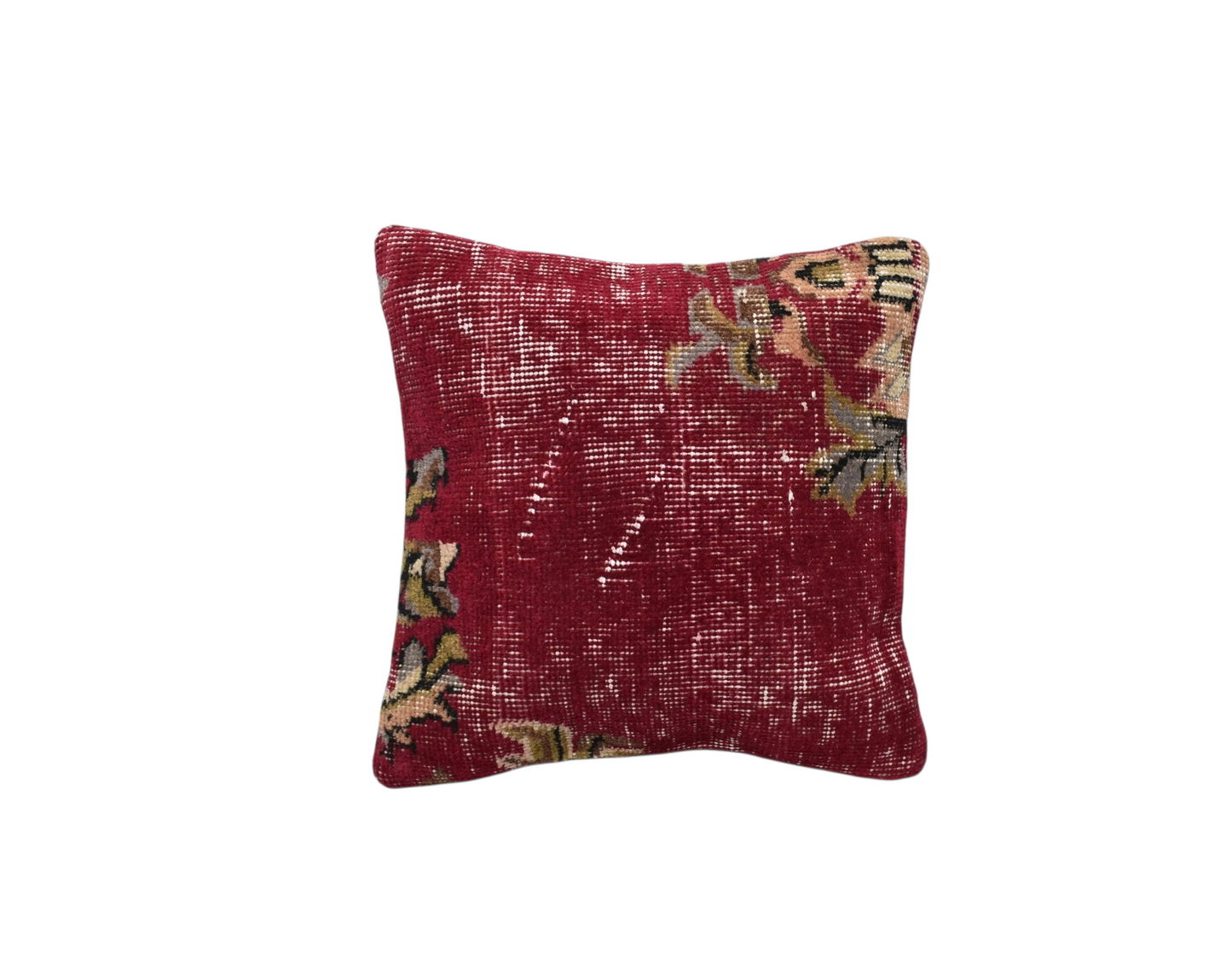 Kilim Antik El Dokuma Dekoratif Halı Kırlent Yastık Kılıfı 1214 - Vintage - Çok Renkli