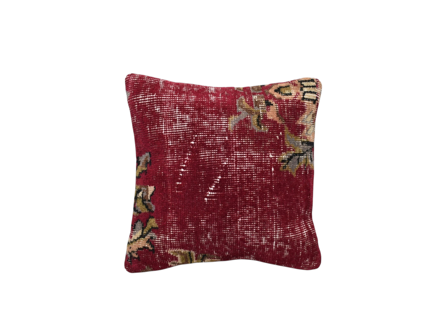 Kilim Antik El Dokuma Dekoratif Halı Kırlent Yastık Kılıfı 1214 - Vintage - Çok Renkli