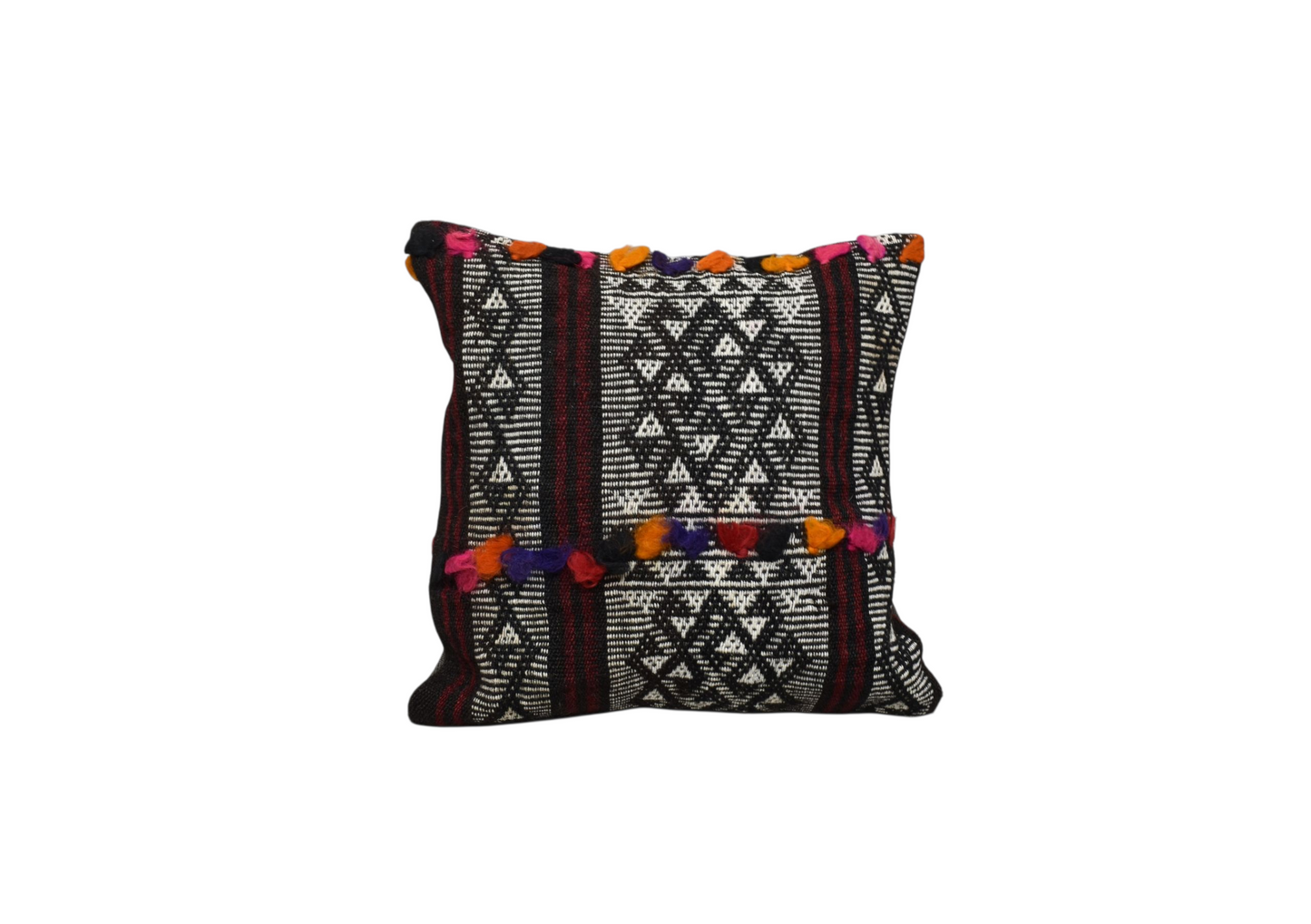 Kilim Antik El Dokuma Dekoratif Kilim Kırlent Yastık Kılıfı 1217 - Yeni - Çok Renkli