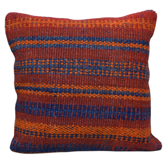 Kilim Antik El Dokuma Dekoratif Kilim Kırlent Yastık Kılıfı 1221 - Yeni - Çok Renkli