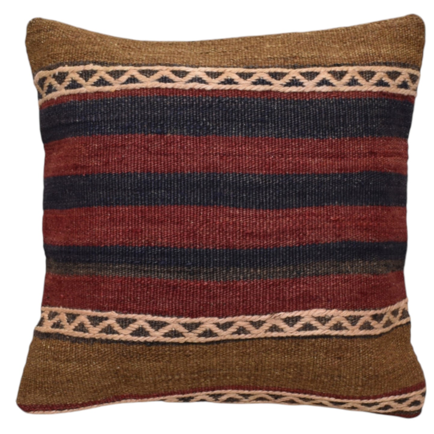 Kilim Antik El Dokuma Dekoratif Kilim Kırlent Yastık Kılıfı 1222 - Yeni - Çok Renkli