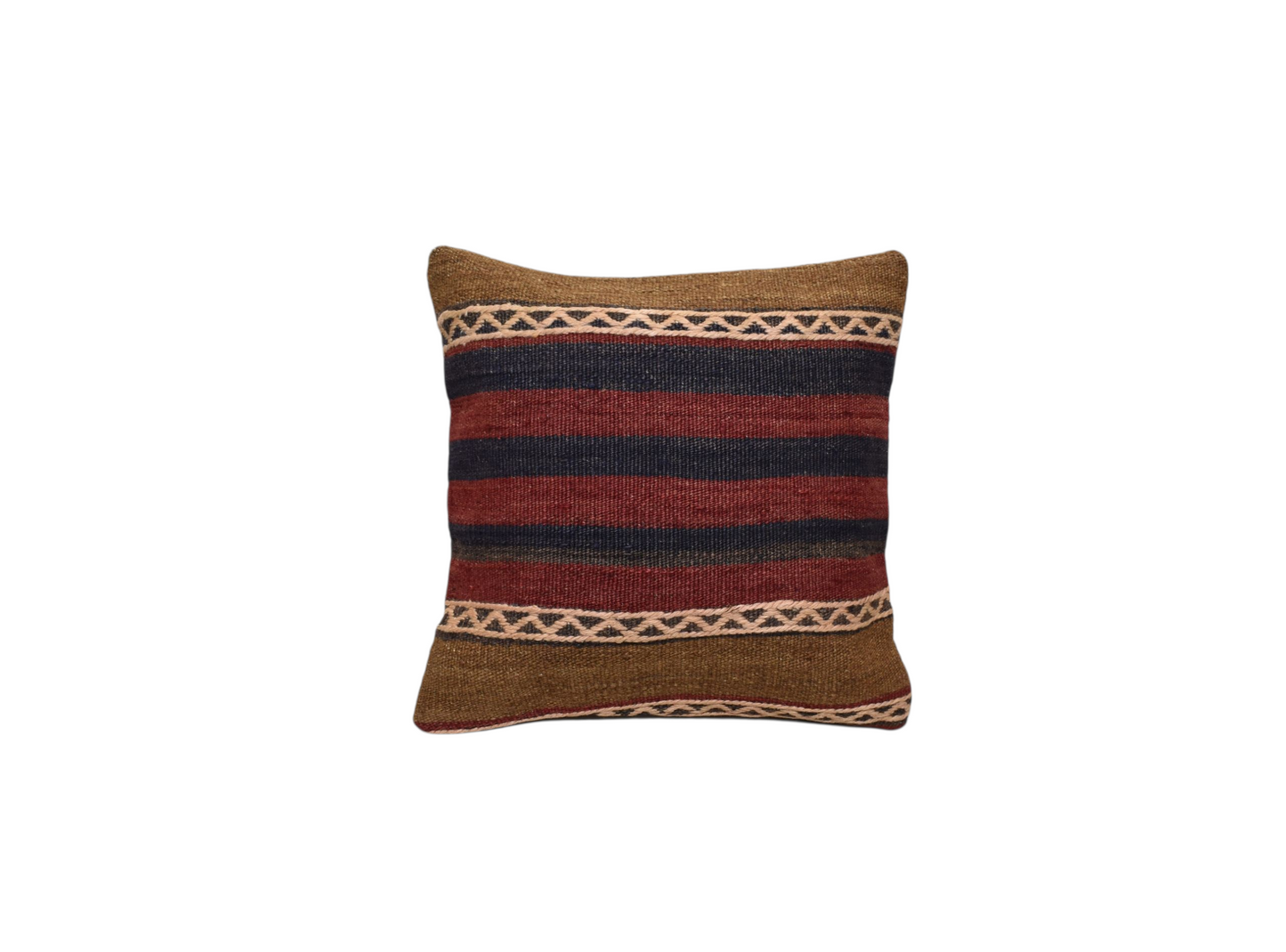 Kilim Antik El Dokuma Dekoratif Kilim Kırlent Yastık Kılıfı 1222 - Yeni - Çok Renkli
