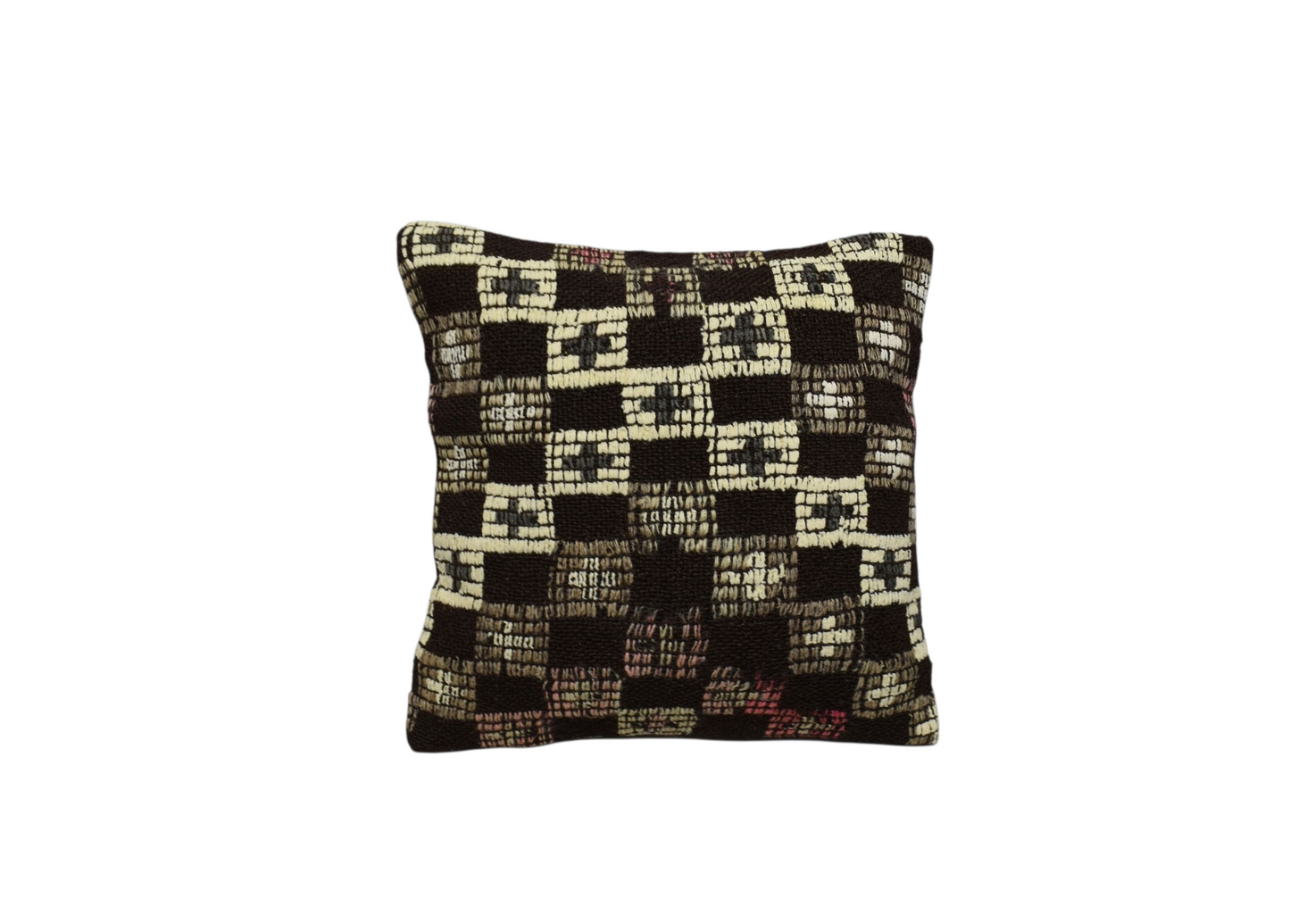 Kilim Antik El Dokuma Dekoratif Kilim Kırlent Yastık Kılıfı 1224 - Yeni - Çok Renkli