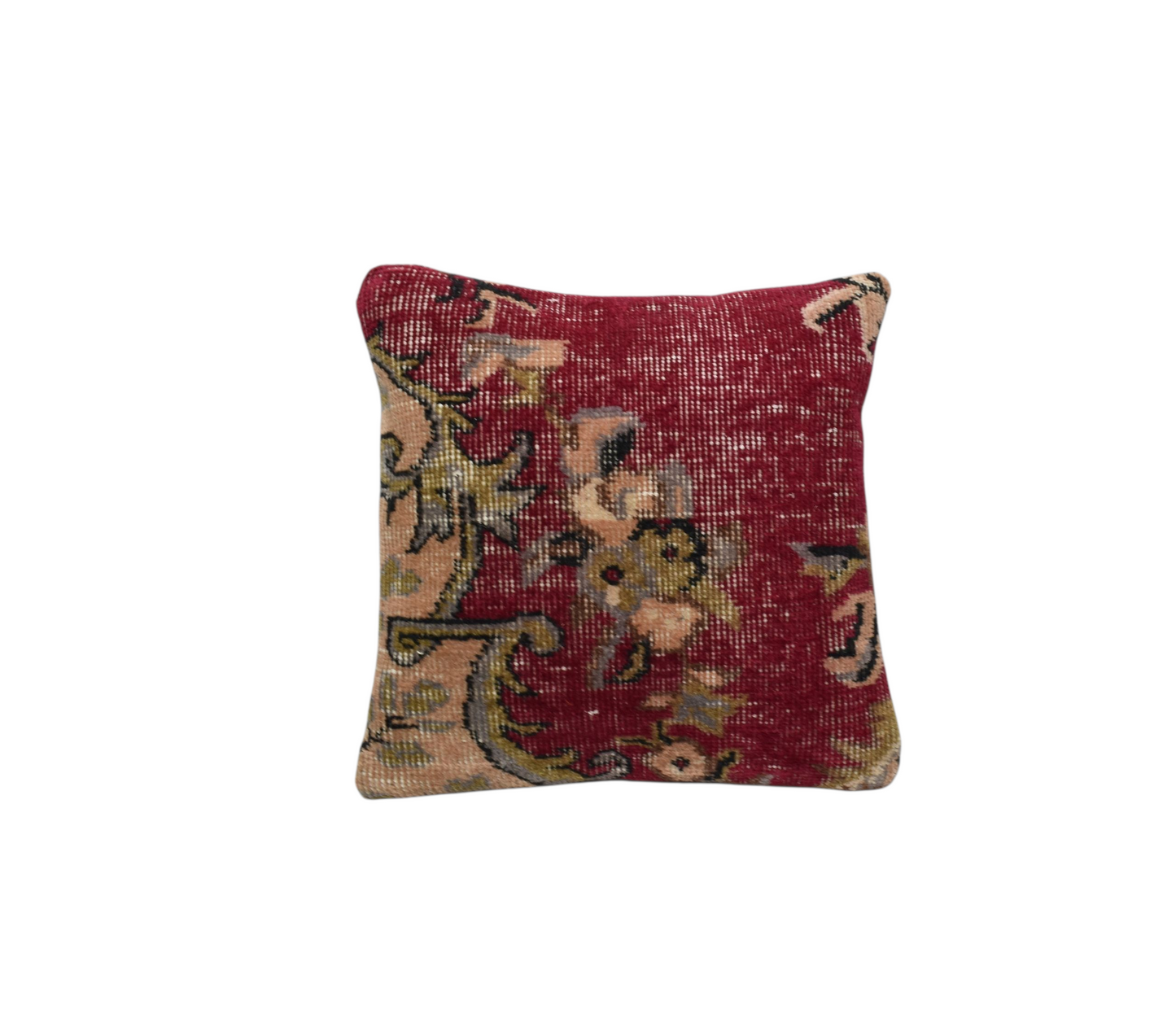 Kilim Antik El Dokuma Dekoratif Halı Kırlent Yastık Kılıfı 1225 - Vintage - Çok Renkli