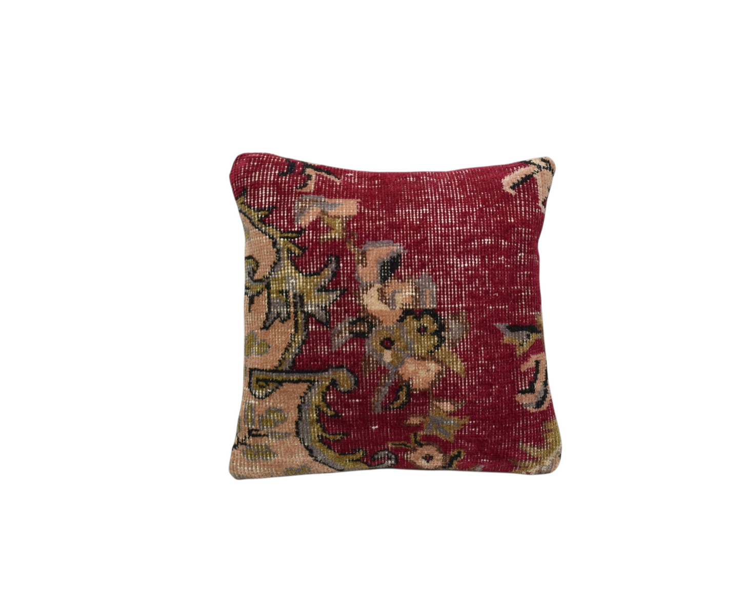 Kilim Antik El Dokuma Dekoratif Halı Kırlent Yastık Kılıfı 1225 - Vintage - Çok Renkli