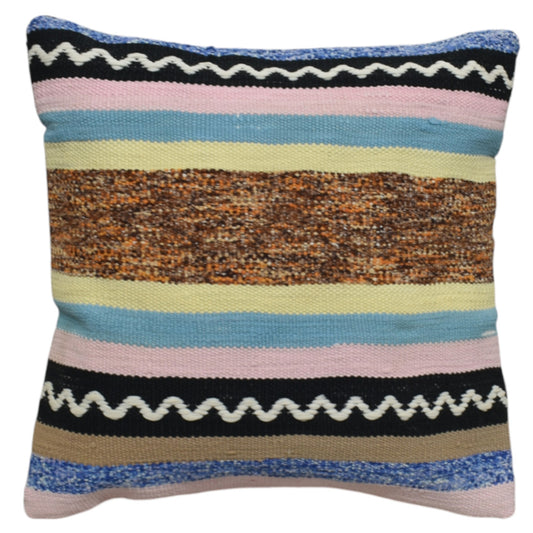 Kilim Antik El Dokuma Dekoratif Kilim Kırlent Yastık Kılıfı 1228 - Yeni - Çok Renkli