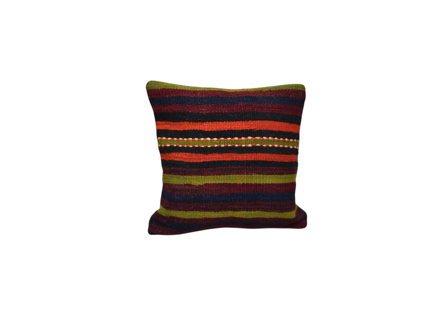 Kilim Antik El Dokuma Dekoratif Kilim Kırlent Yastık Kılıfı 1229 - Yeni - Çok Renkli