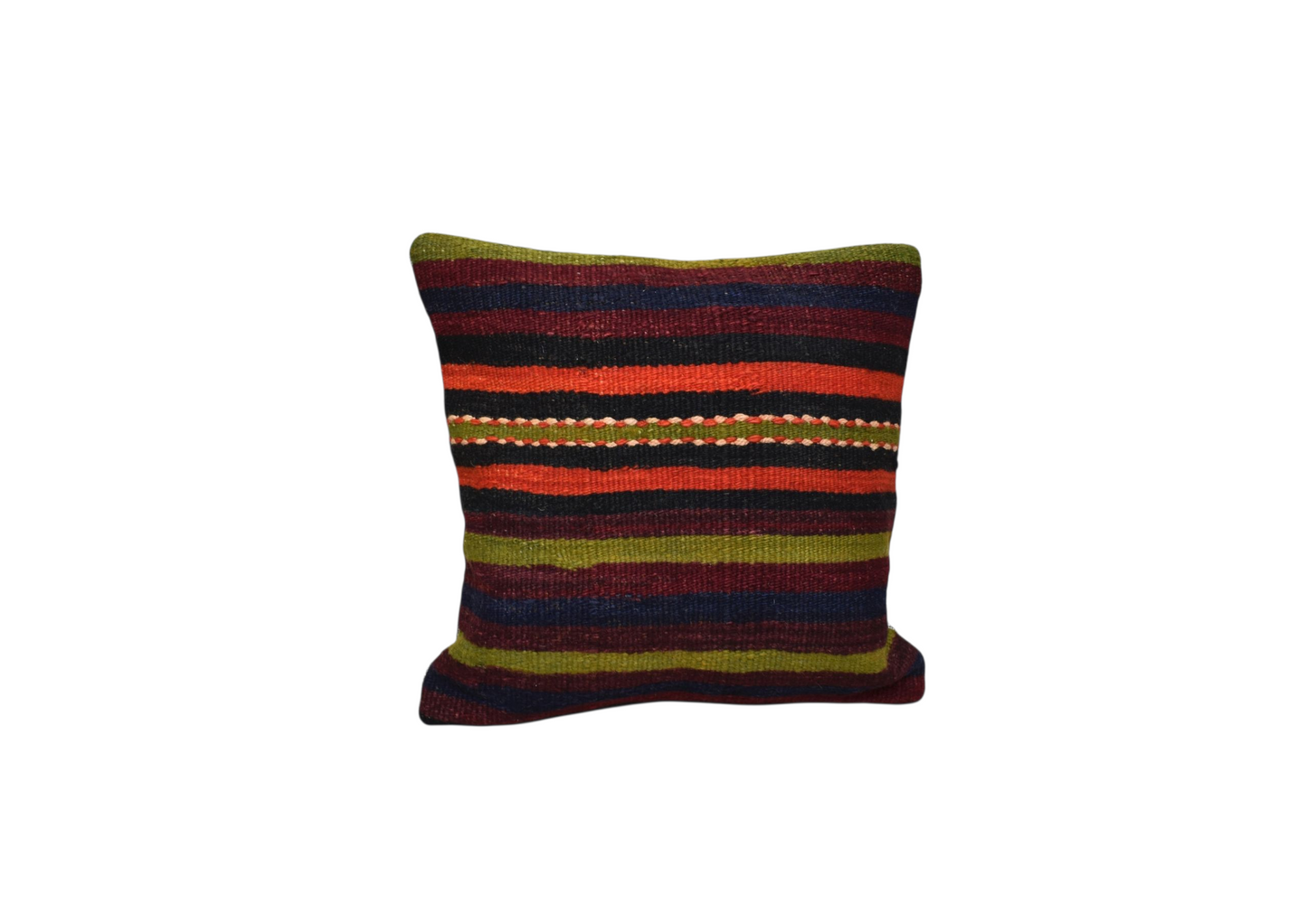 Kilim Antik El Dokuma Dekoratif Kilim Kırlent Yastık Kılıfı 1229 - Yeni - Çok Renkli