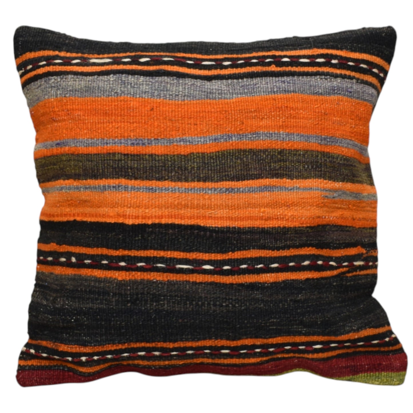 Kilim Antik El Dokuma Dekoratif Kilim Kırlent Yastık Kılıfı 1233 - Yeni - Çok Renkli