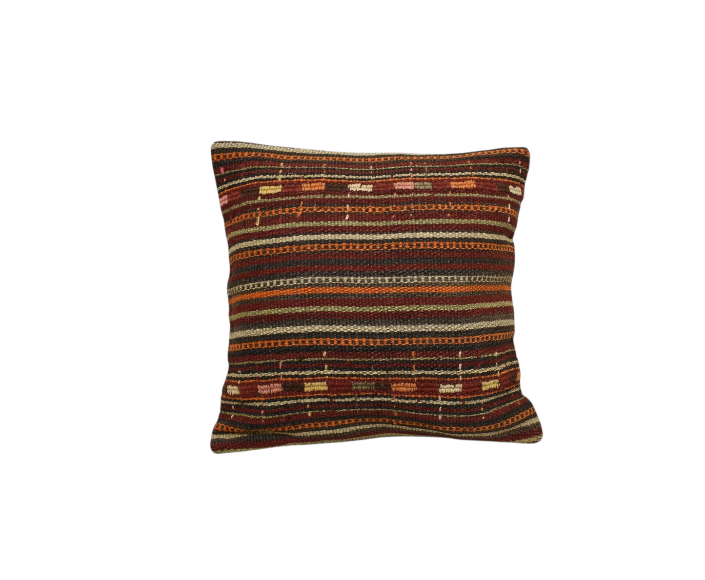 Kilim Antik El Dokuma Dekoratif Kilim Kırlent Yastık Kılıfı 1237 - Yeni - Çok Renkli