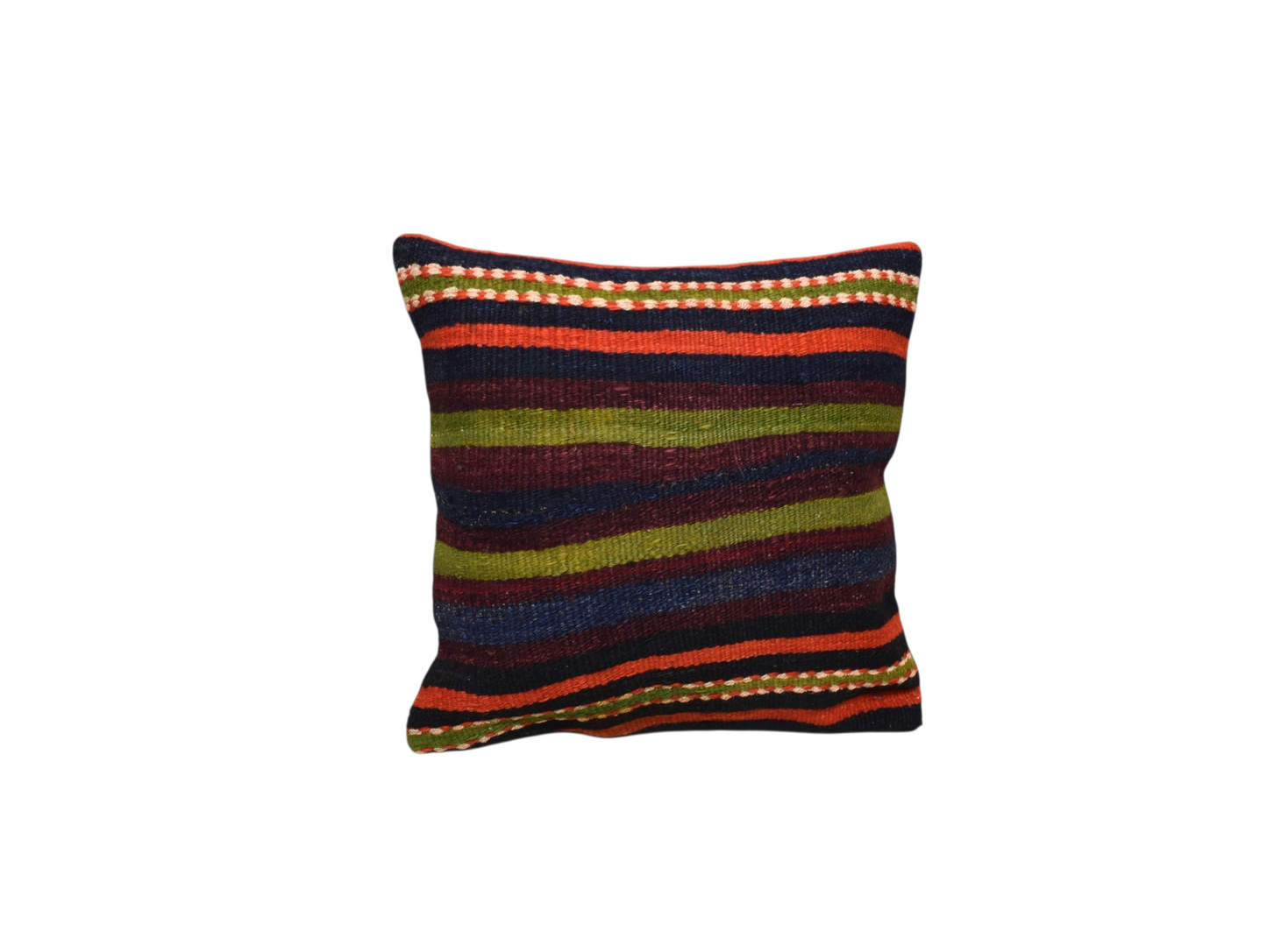 Kilim Antik El Dokuma Dekoratif Kilim Kırlent Yastık Kılıfı 1238 - Yeni - Çok Renkli