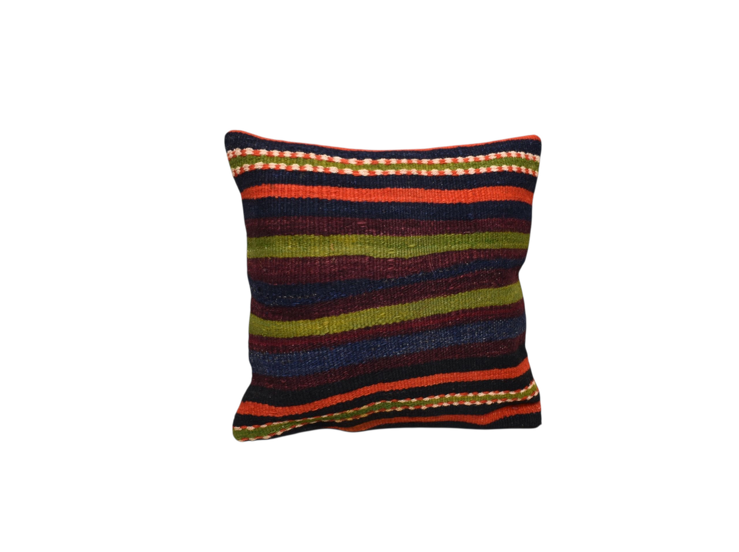 Kilim Antik El Dokuma Dekoratif Kilim Kırlent Yastık Kılıfı 1238 - Yeni - Çok Renkli