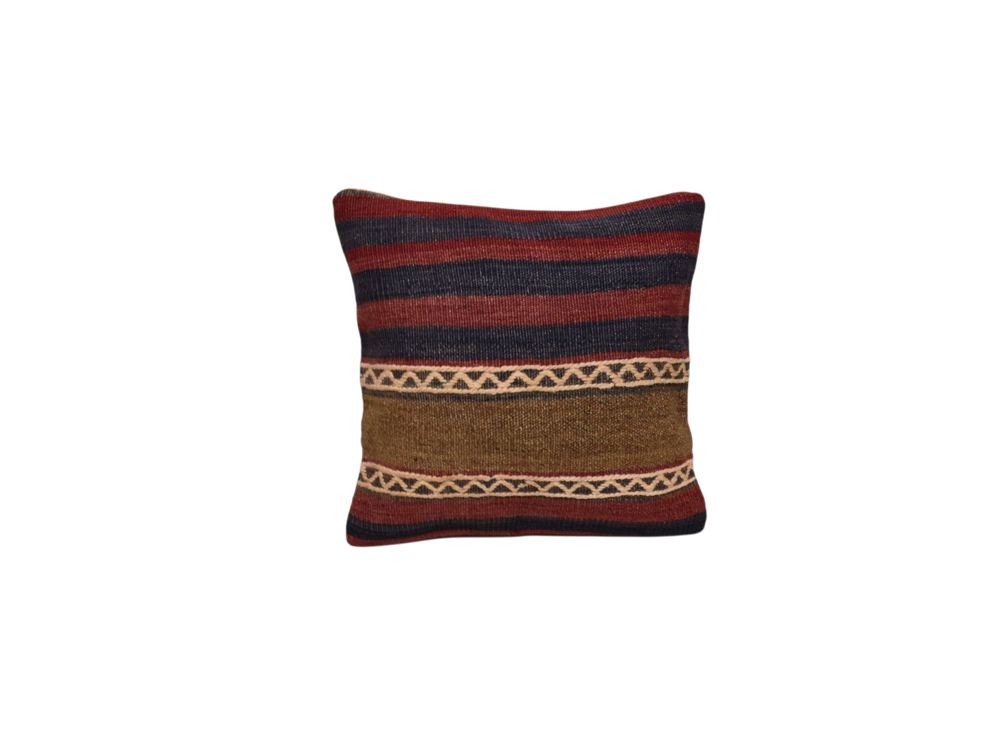 Kilim Antik El Dokuma Dekoratif Kilim Kırlent Yastık Kılıfı 1242 - Yeni - Çok Renkli