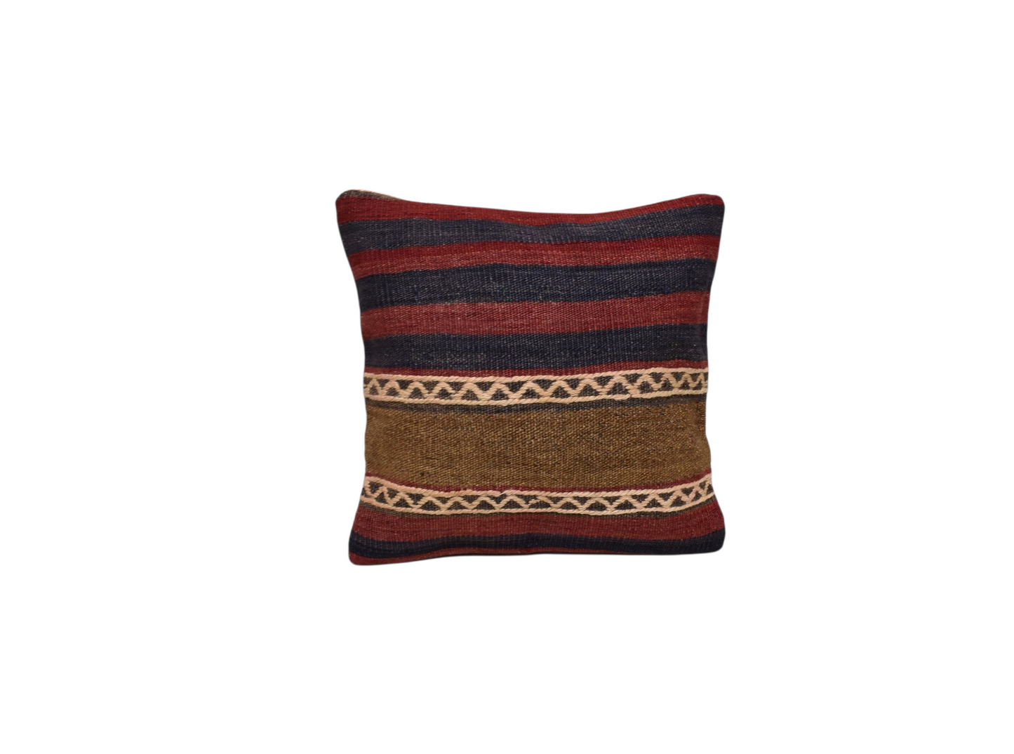 Kilim Antik El Dokuma Dekoratif Kilim Kırlent Yastık Kılıfı 1242 - Yeni - Çok Renkli