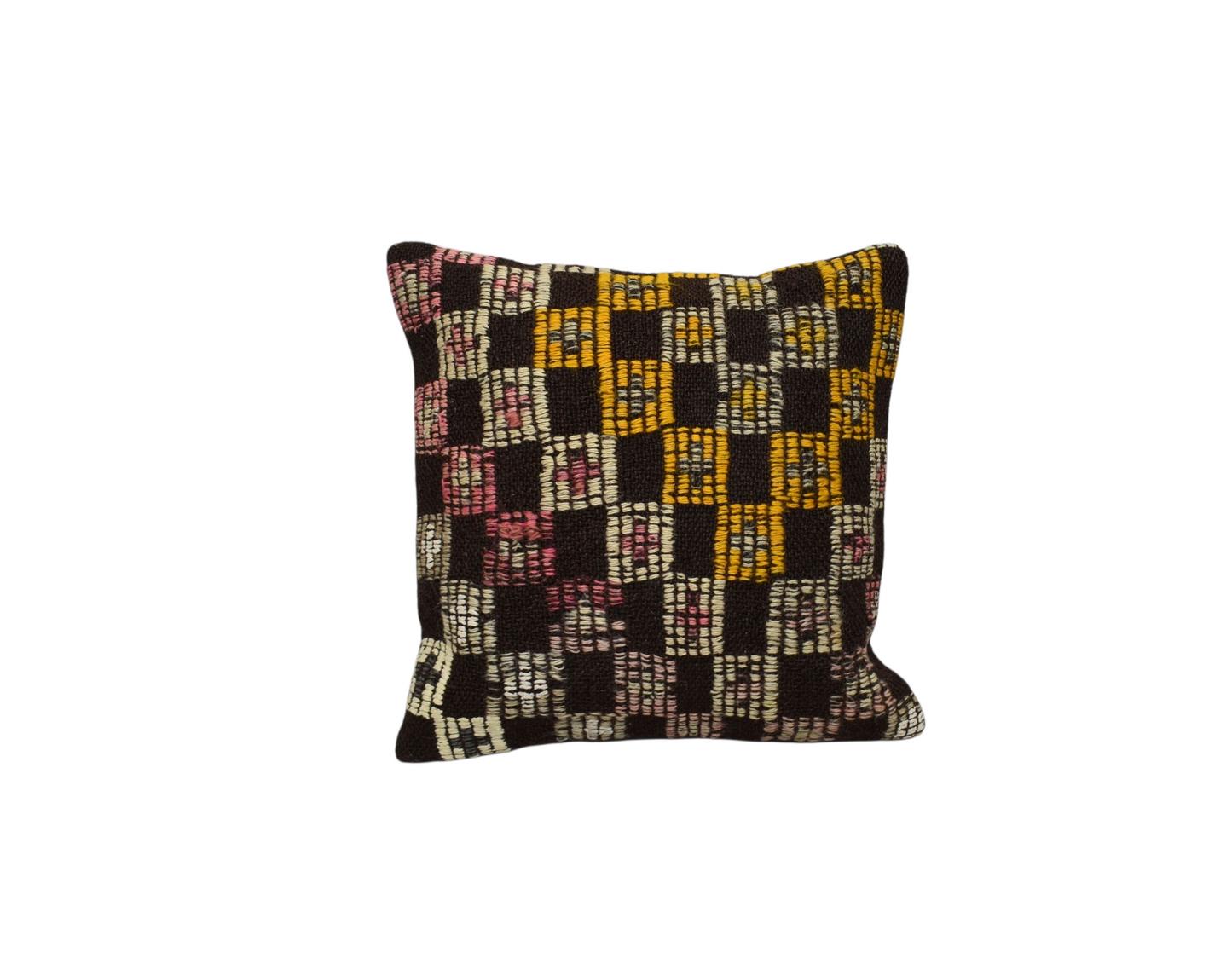 Kilim Antik El Dokuma Dekoratif Kilim Kırlent Yastık Kılıfı 1253 - Yeni - Çok Renkli