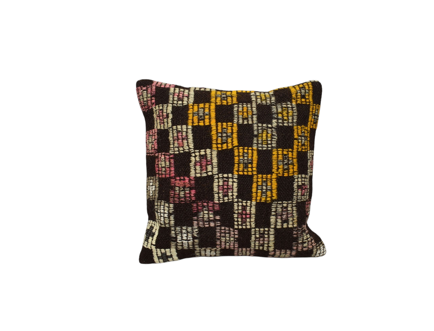 Kilim Antik El Dokuma Dekoratif Kilim Kırlent Yastık Kılıfı 1253 - Yeni - Çok Renkli