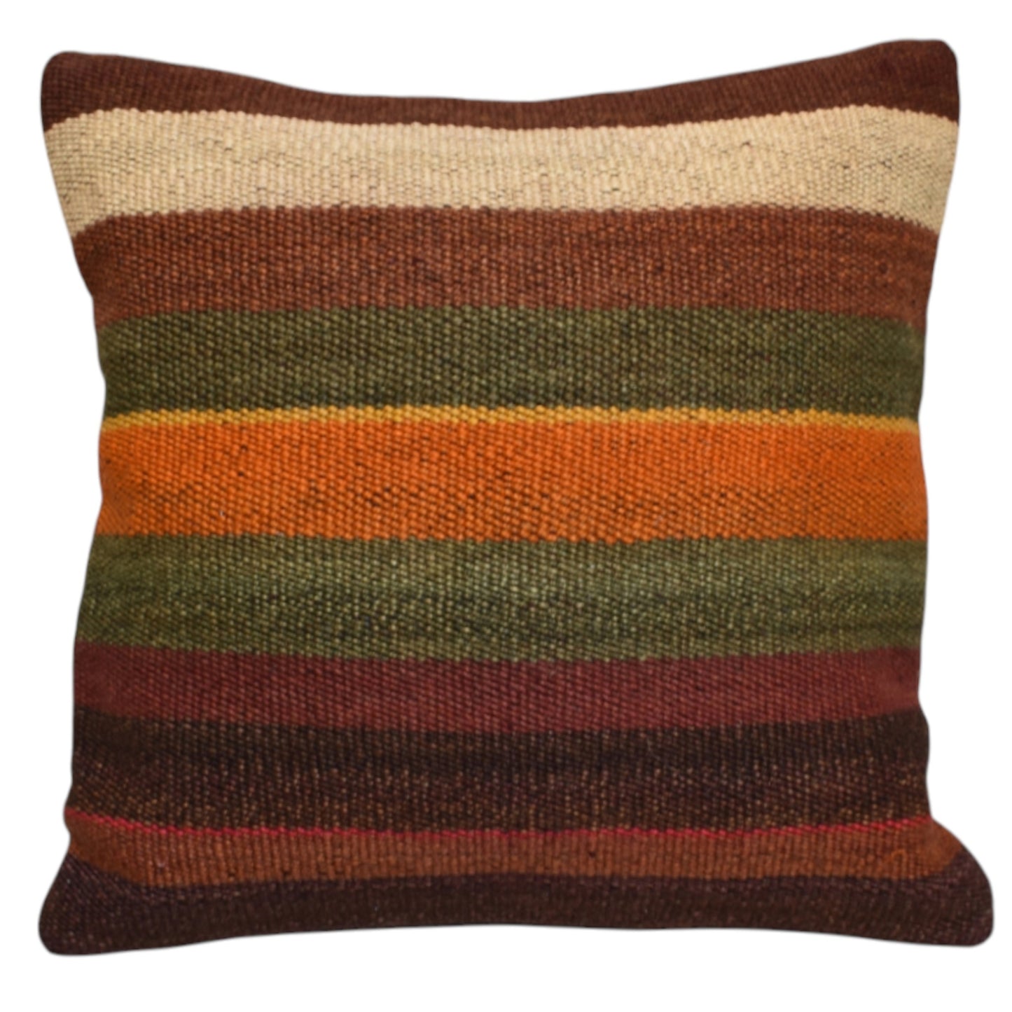 Kilim Antik El Dokuma Dekoratif Kilim Kırlent Yastık Kılıfı 1254 - Yeni - Çok Renkli