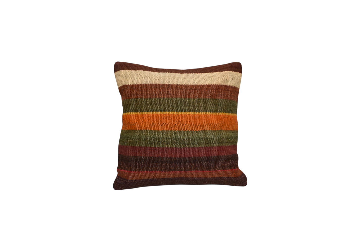 Kilim Antik El Dokuma Dekoratif Kilim Kırlent Yastık Kılıfı 1254 - Yeni - Çok Renkli