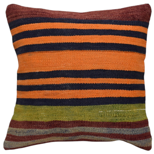 Kilim Antik El Dokuma Dekoratif Kilim Kırlent Yastık Kılıfı 1258 - Yeni - Çok Renkli