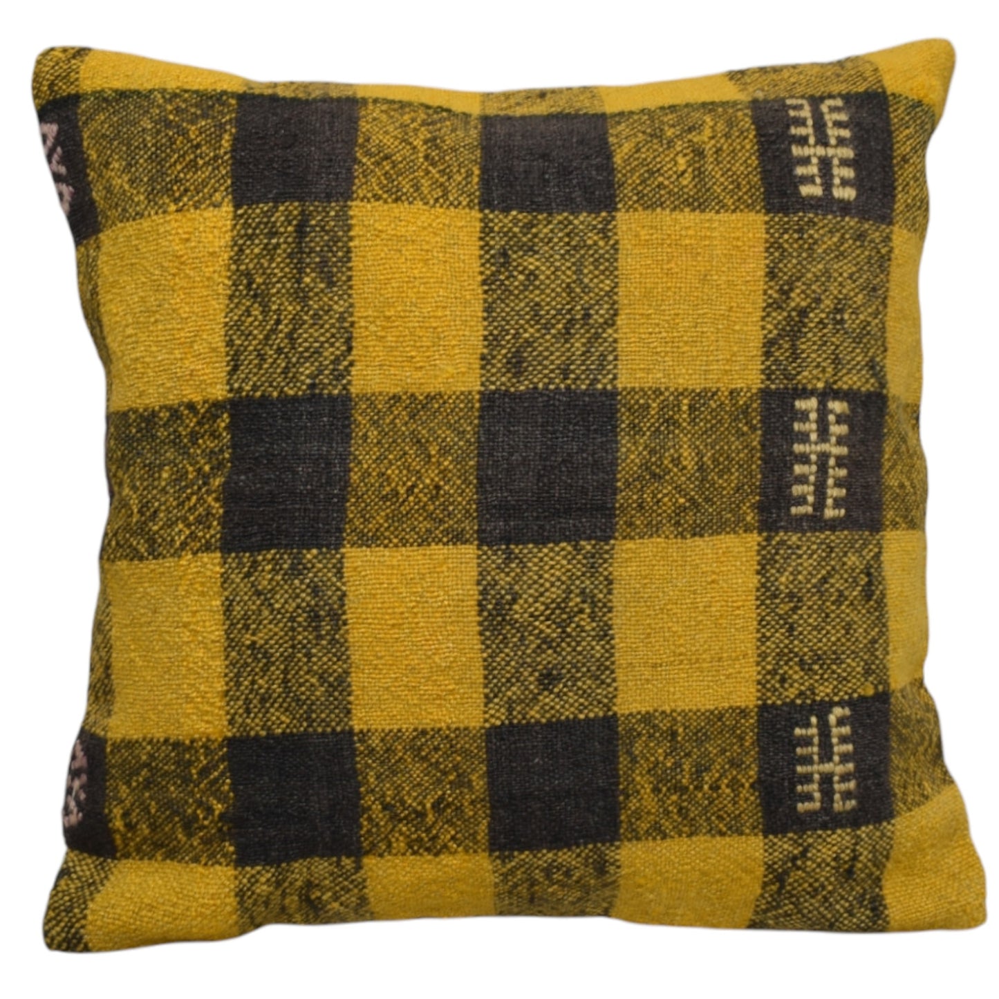 Kilim Antik El Dokuma Dekoratif Kilim Kırlent Yastık Kılıfı 1260 - Yeni - Çok Renkli